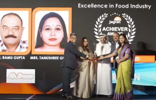 Mr. Ramu Gupta & Mrs. Tanushree Gupta, Mr. Brown | Excellence in Food Industry