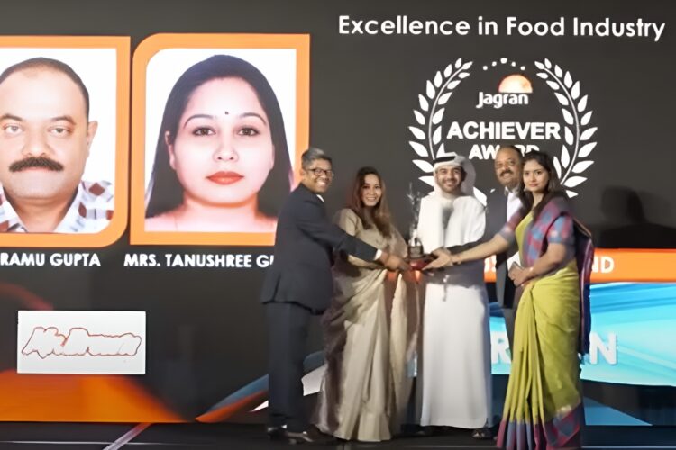 Mr. Ramu Gupta & Mrs. Tanushree Gupta, Mr. Brown | Excellence in Food Industry