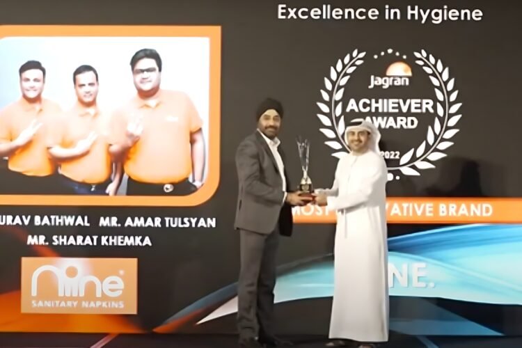 Mr. Gaurav Bathwal, Amar Tulsiyan & Sharat Khemka, Niine Pvt. Ltd | Excellence in hygiene
